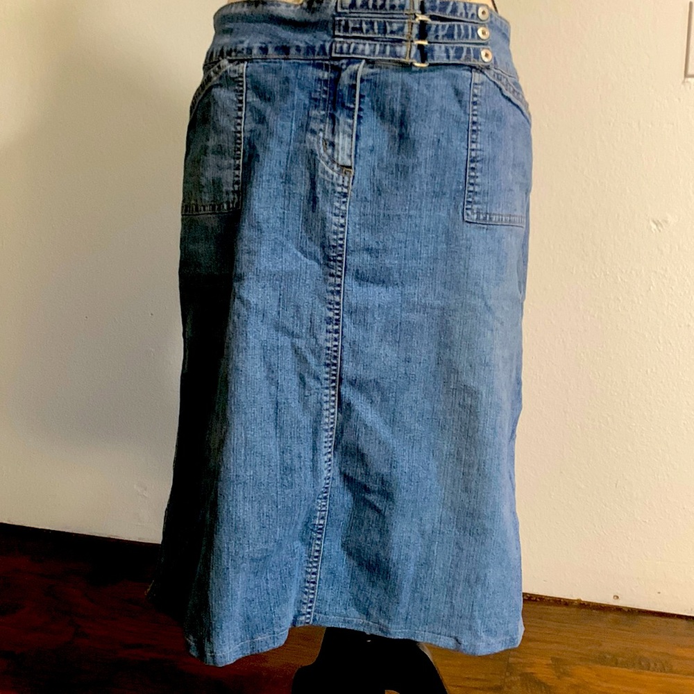 Carolina Blue Jean skirt size 16